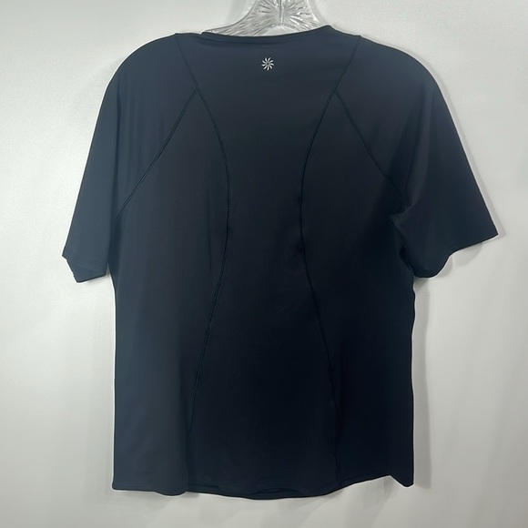 Athleta black short sleeve tennis top size medium - Picture 10 of 13